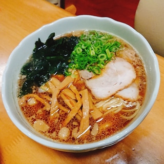 お店風にお家でラーメン